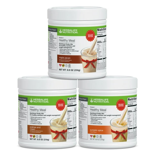 NEW Herbalife Formula 1 Shake Portion Size Container Cups W/ Lid LOT OF 10